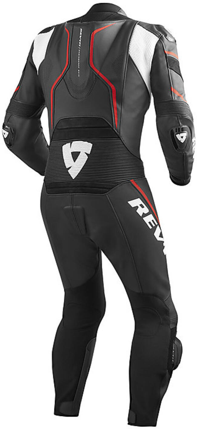 Tute Da Moto Nero/rosso Revit