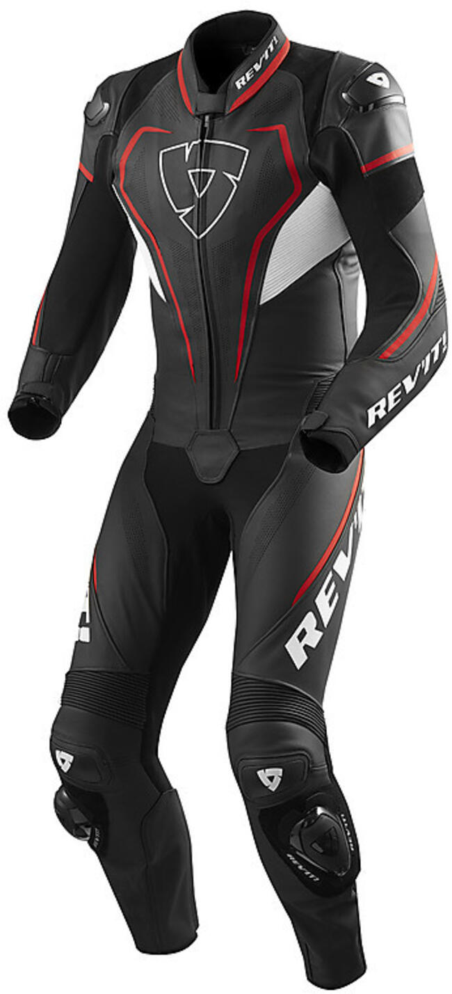 Revit Tute Da Moto Nero/rosso