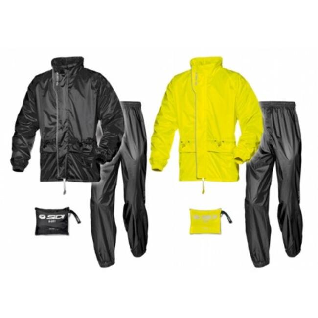 Sidi Completi Antipioggia Divisibili Nero/giallo Unisex