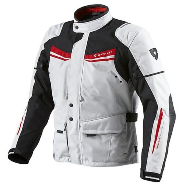 Revit Giacche E Giubbotti Da Moto Argento/rosso Uomo