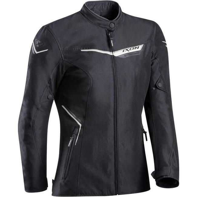 Ixon Giacche E Giubbotti Da Moto Nero/argento Donna