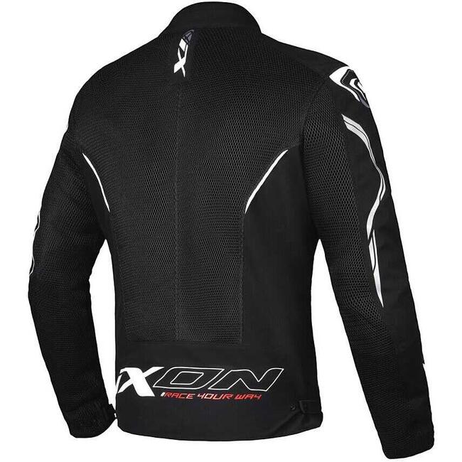 Giacche E Giubbotti Da Moto Nero/bianco Ixon Uomo