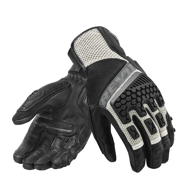 Revit Guanti Da Moto Nero/argento Uomo