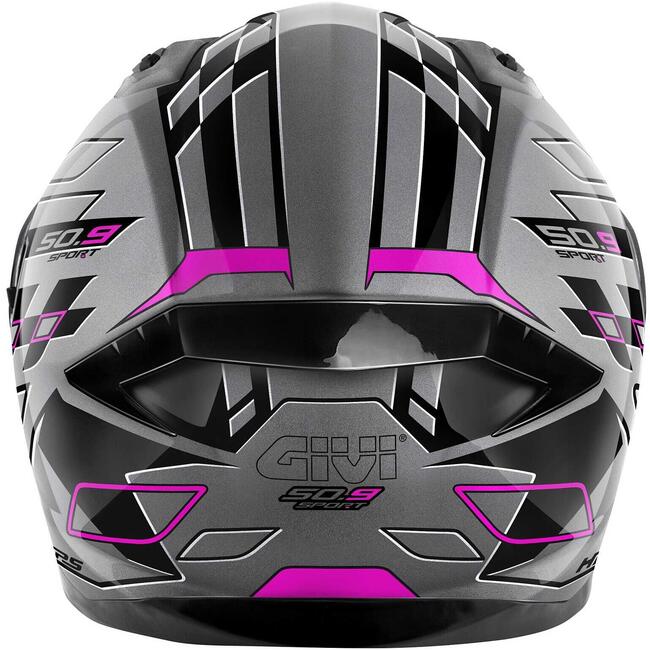 Givi Caschi Integrali Nero/fucsia