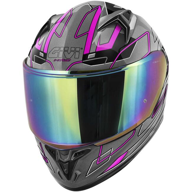 Givi Caschi Integrali Nero/fucsia