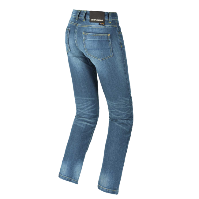 Pantaloni Da Moto Blu Medio Slavato Spidi Donna