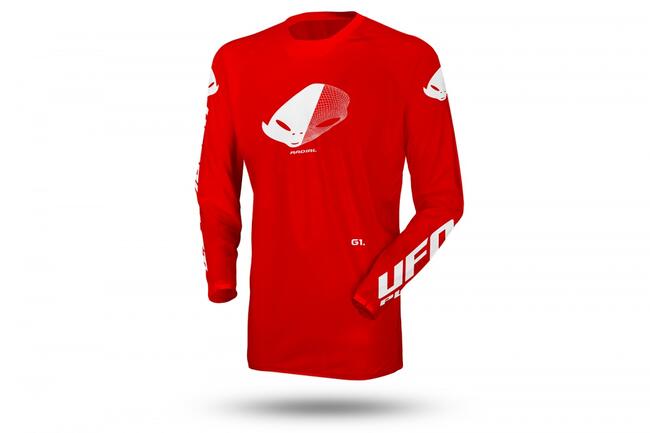 Ufo Maglie Da Moto Rosso Uomo