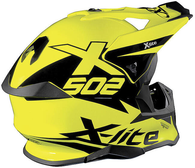 Caschi Cross Giallo Xlite