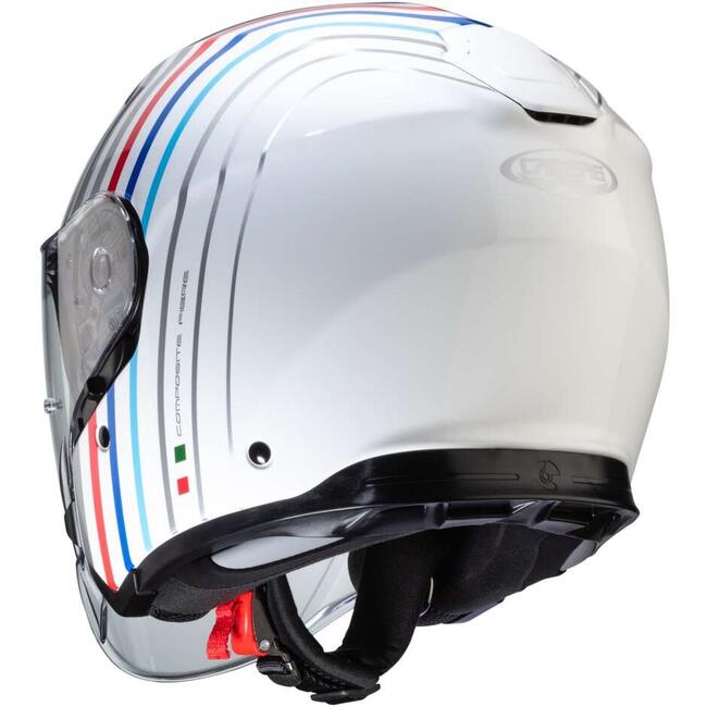 Caberg Caschi Jet Bianco/rosso/blu Unisex