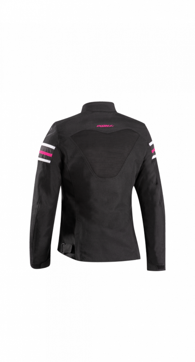 Ixon Giacche E Giubbotti Da Moto Nero/fucsia Donna