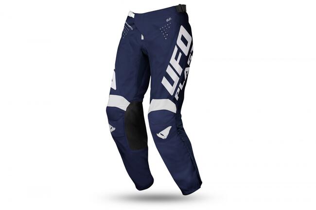 Ufo Pantaloni Da Moto Blu/bianco Uomo