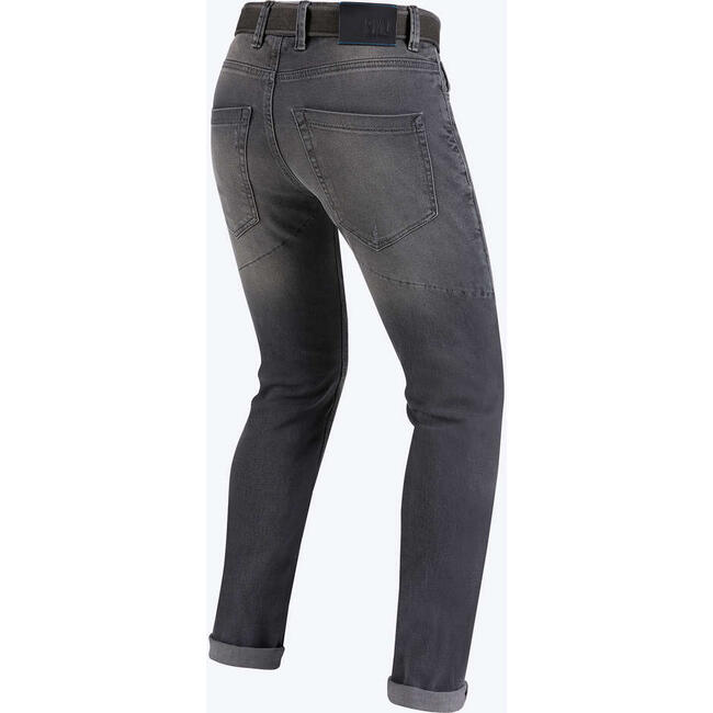 Pantaloni Da Moto Grigio Pmj Uomo