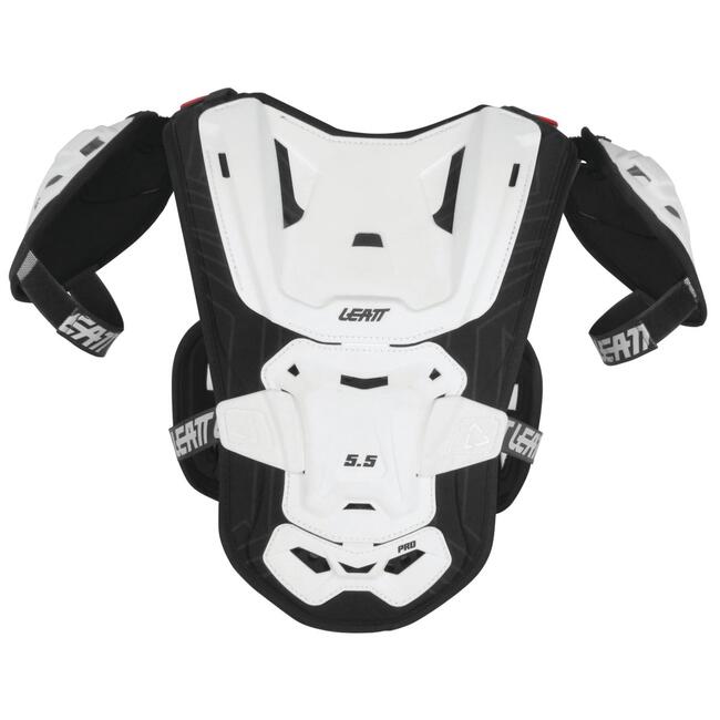 Pettorina Moto Bianco/nero Leatt