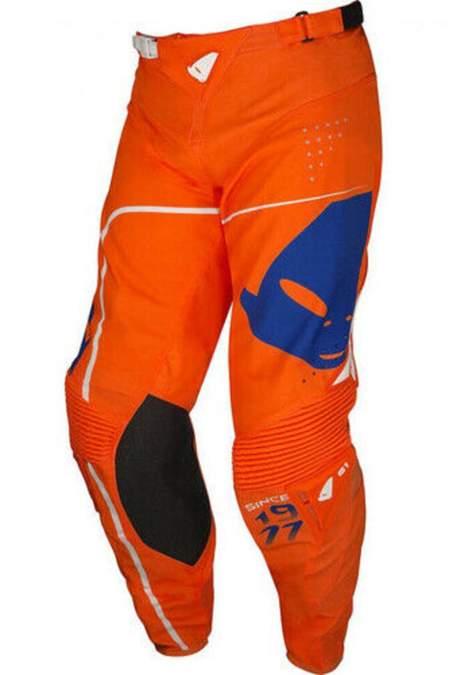 Pantaloni Da Moto Arancio Ufo Uomo