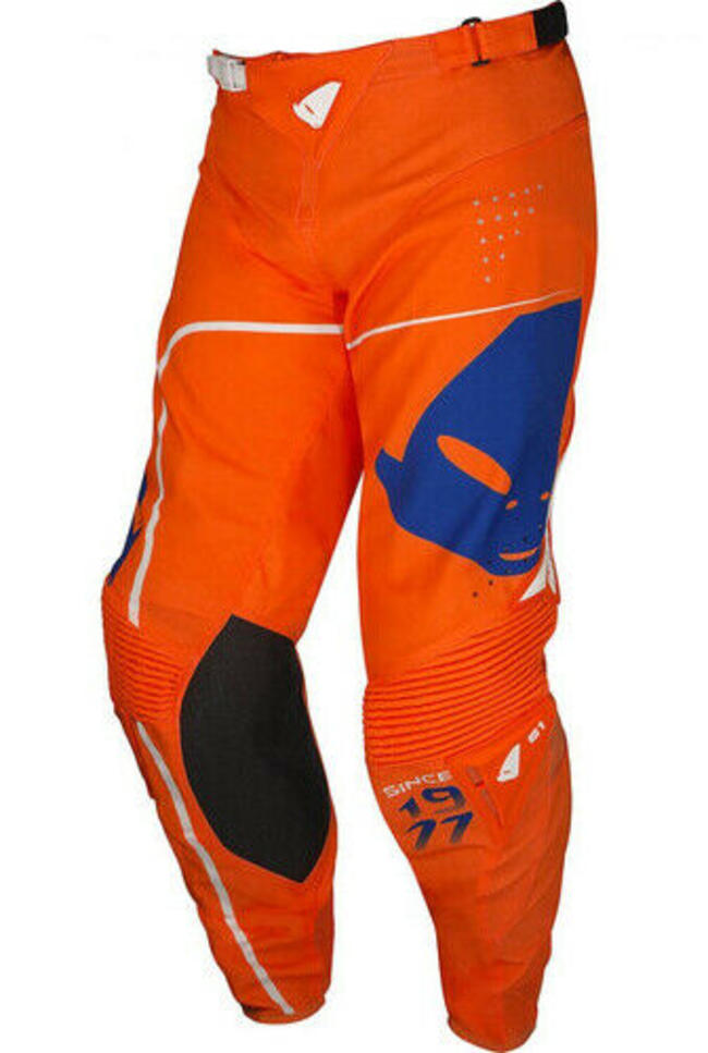 Ufo Pantaloni Da Moto Arancio Uomo