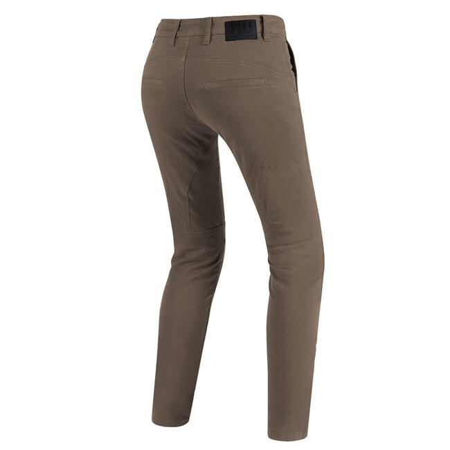 Pantaloni Da Moto Marrone Pmj Donna