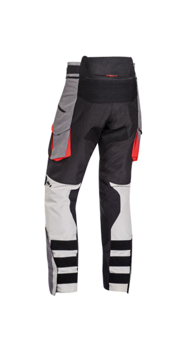 Ixon Pantaloni Da Moto Nero/grigio/rosso Uomo