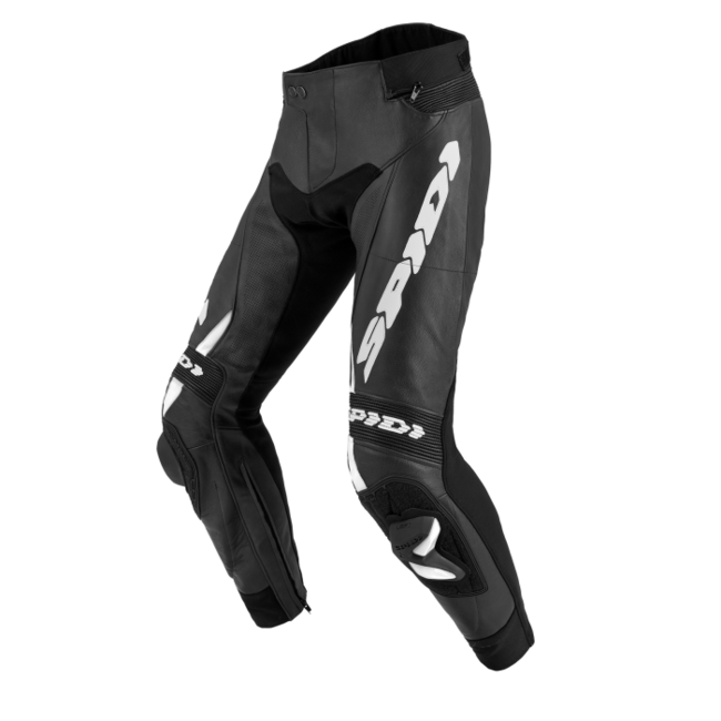 Spidi Pantaloni Da Moto Nero/bianco Uomo