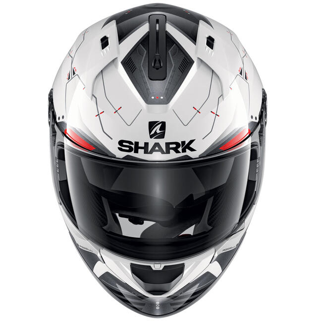 Caschi Integrali Bianco/nero/rosso Shark
