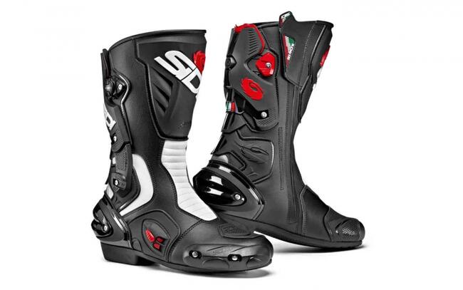 Sidi Scarpe Da Moto Nero/bianco Uomo