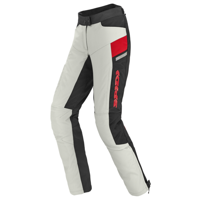 Spidi Pantaloni Da Moto Ghiaccio/rosso Donna