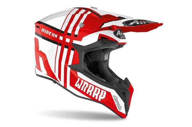 Casco Cross Wraap Broken Airoh